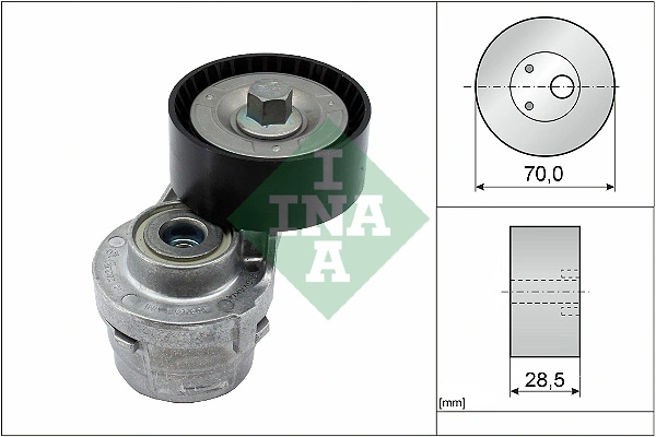 Belt Tensioner, V-ribbed belt